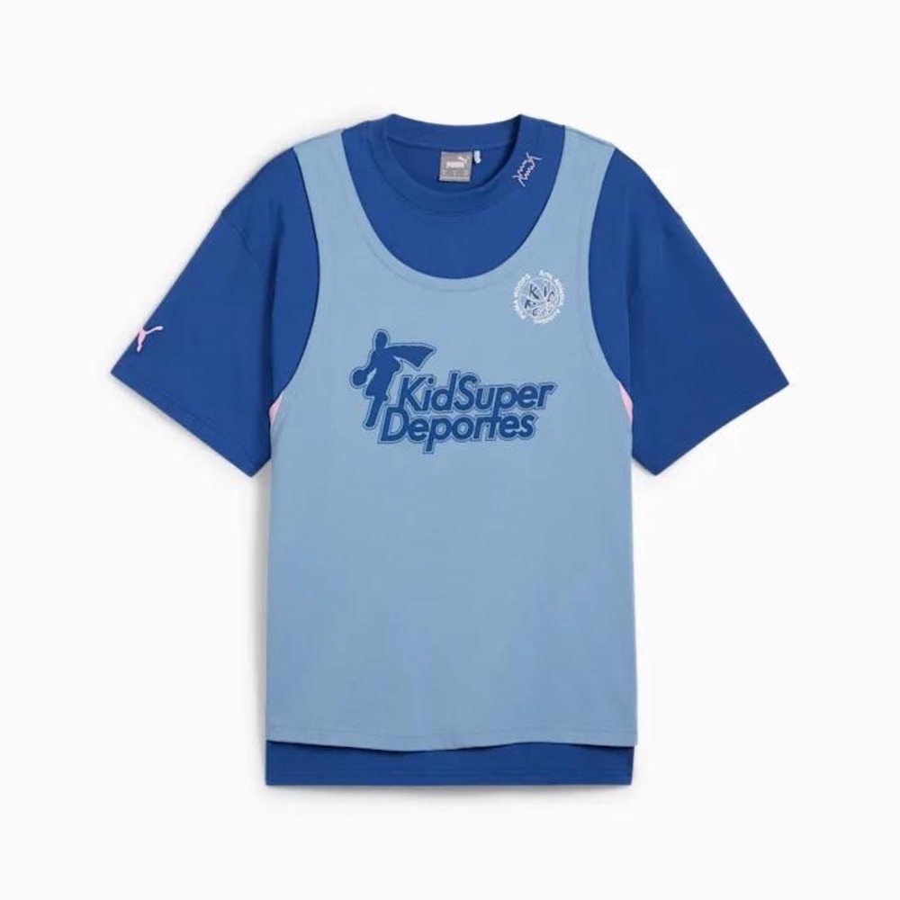Puma kid super kidsuper oversized loose fit shirt